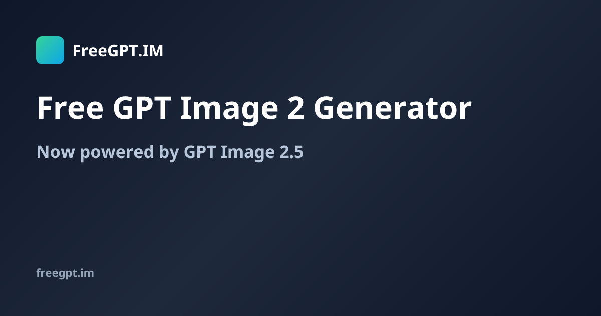 FreeGPT.IM AI product website preview
