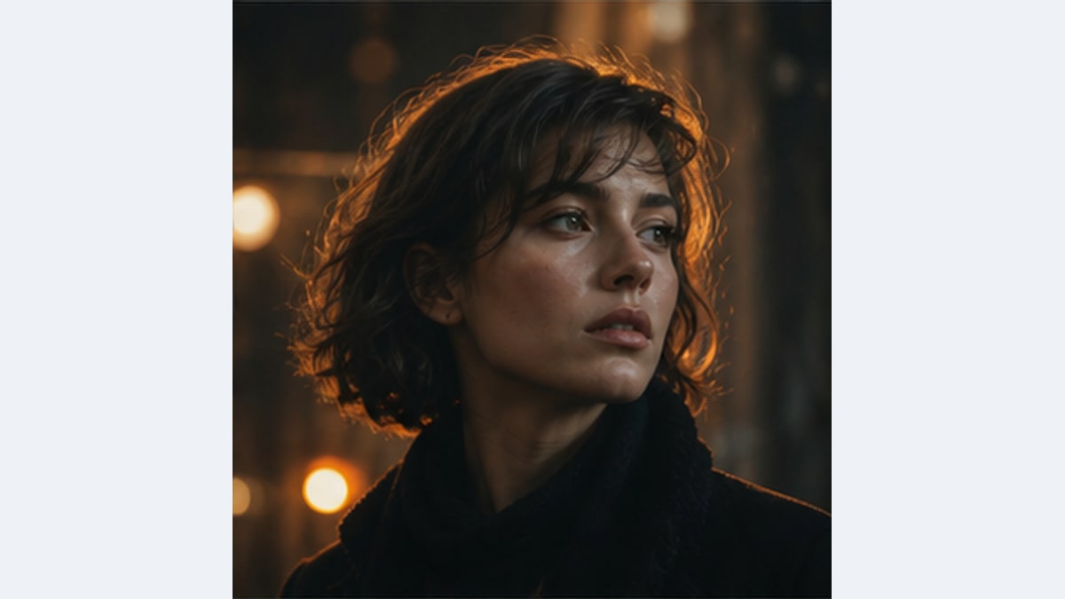 Filmisch portret — Voorbeeldresultaat