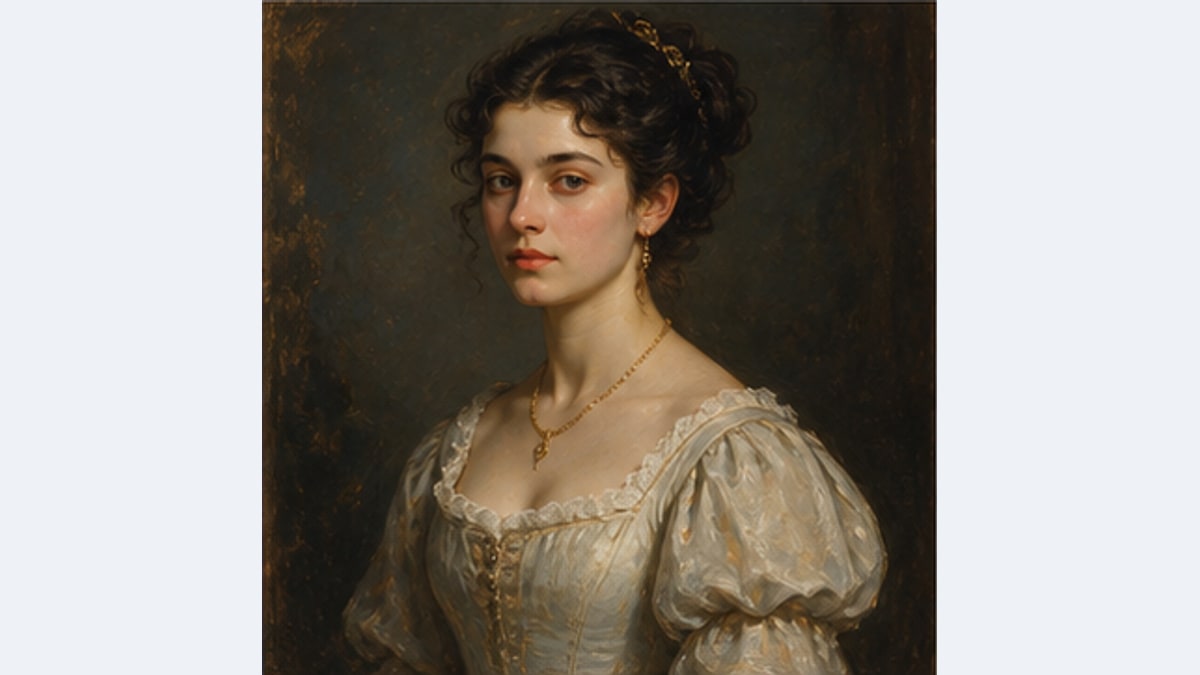 Olieverfschilderij — Voorbeeldresultaat