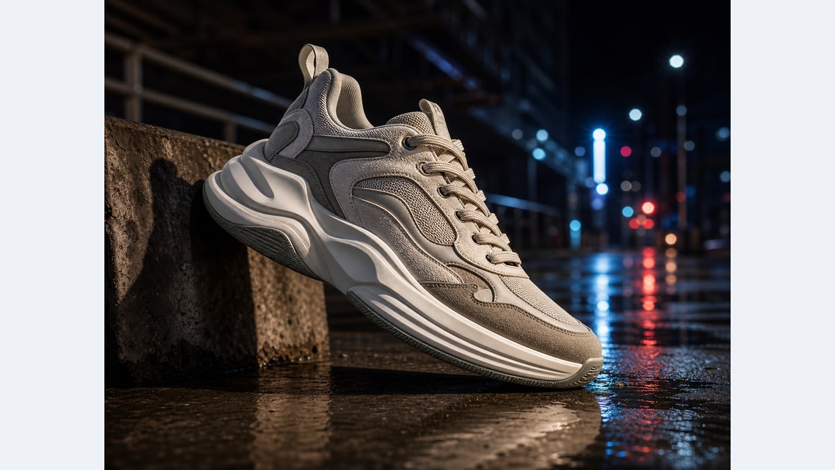 Sneakercampagne op straat — Voorbeeldresultaat