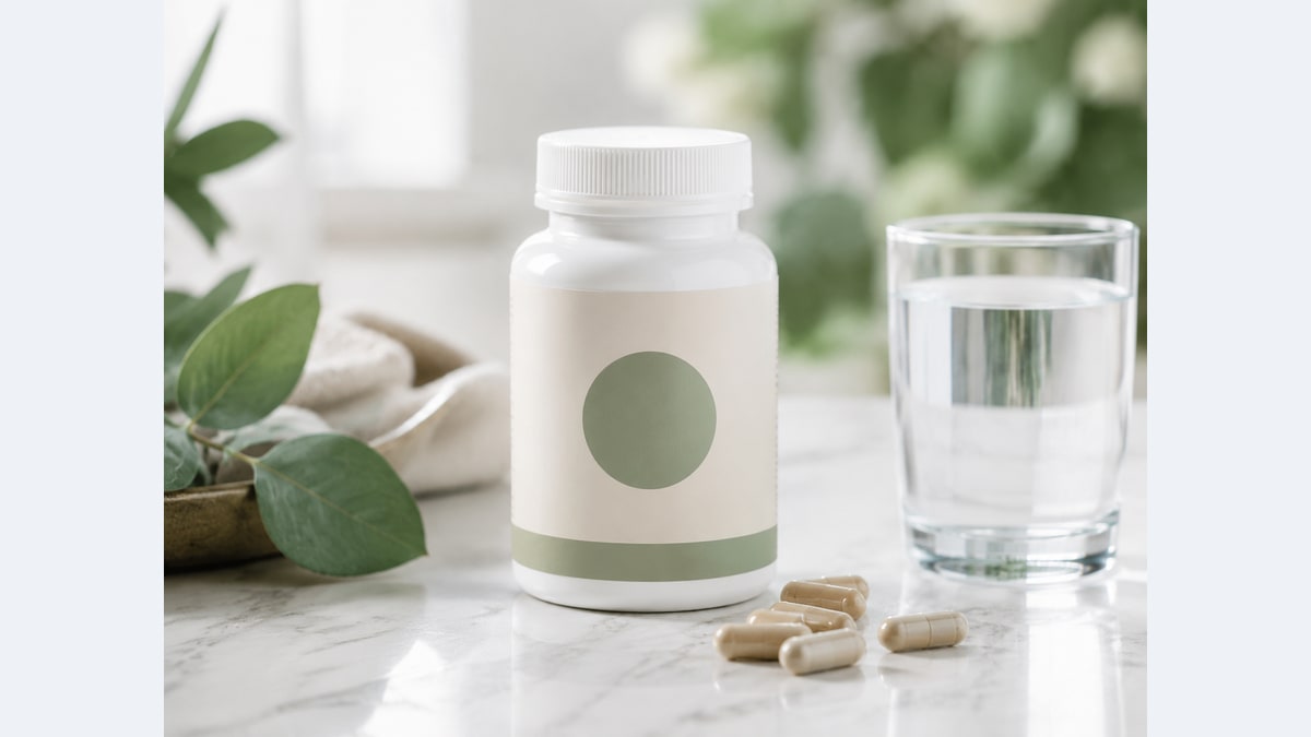 Verzorgde presentatie van supplementen — Voorbeeldresultaat
