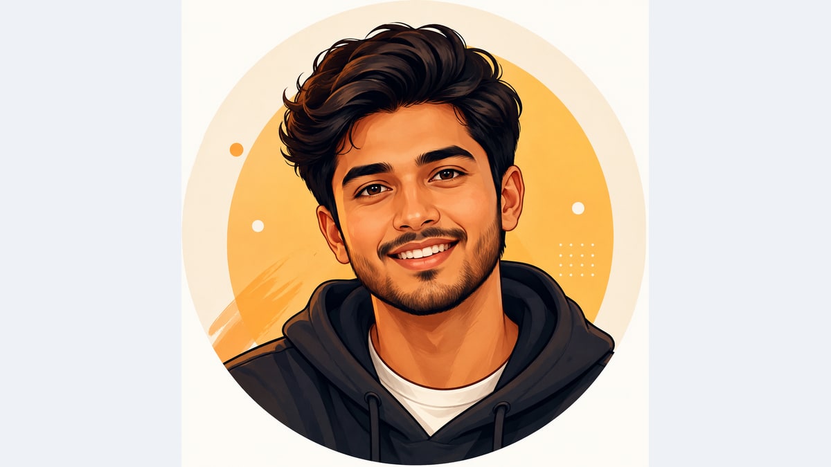 Avatar voor een maker — Voorbeeldresultaat
