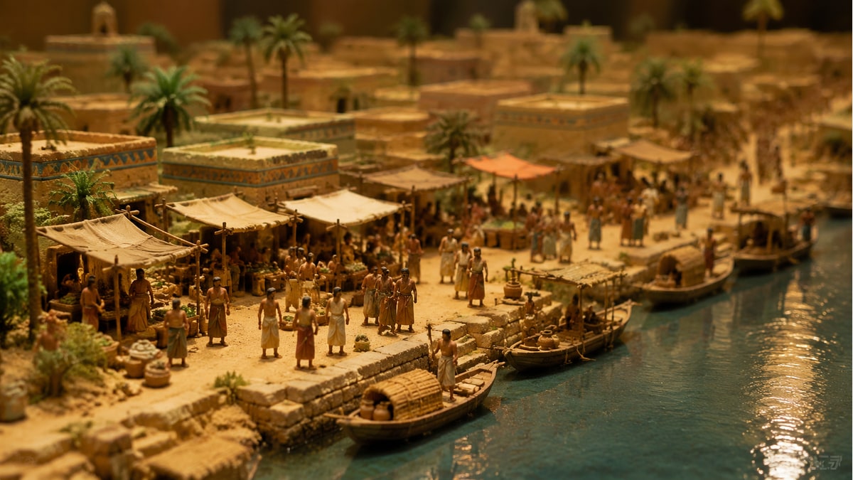 Museumdiorama — Voorbeeldresultaat