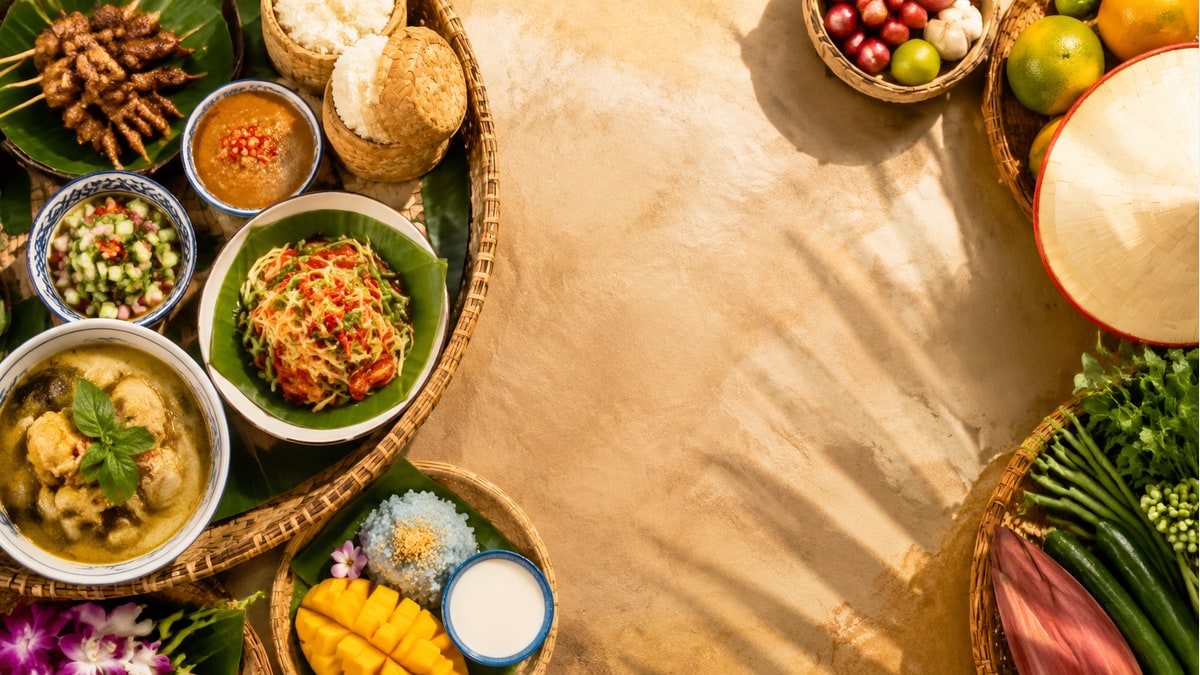 Omslag voor een culinaire reisgids — Voorbeeldresultaat