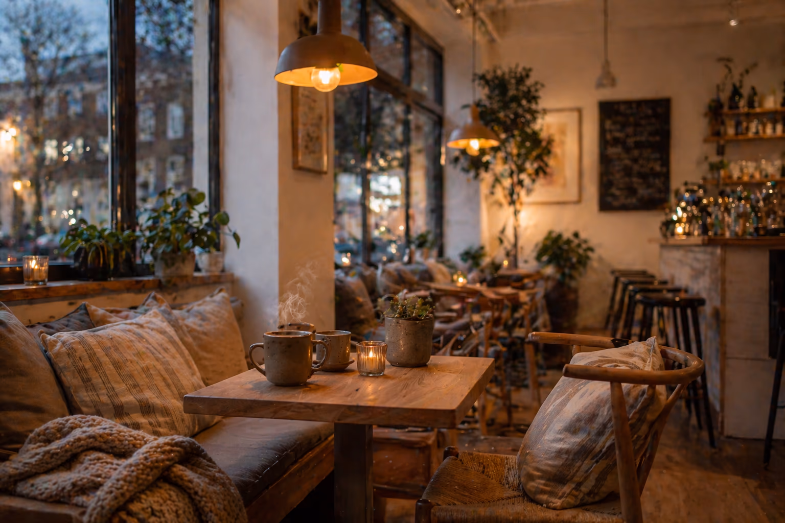 Neighborhood cafe
