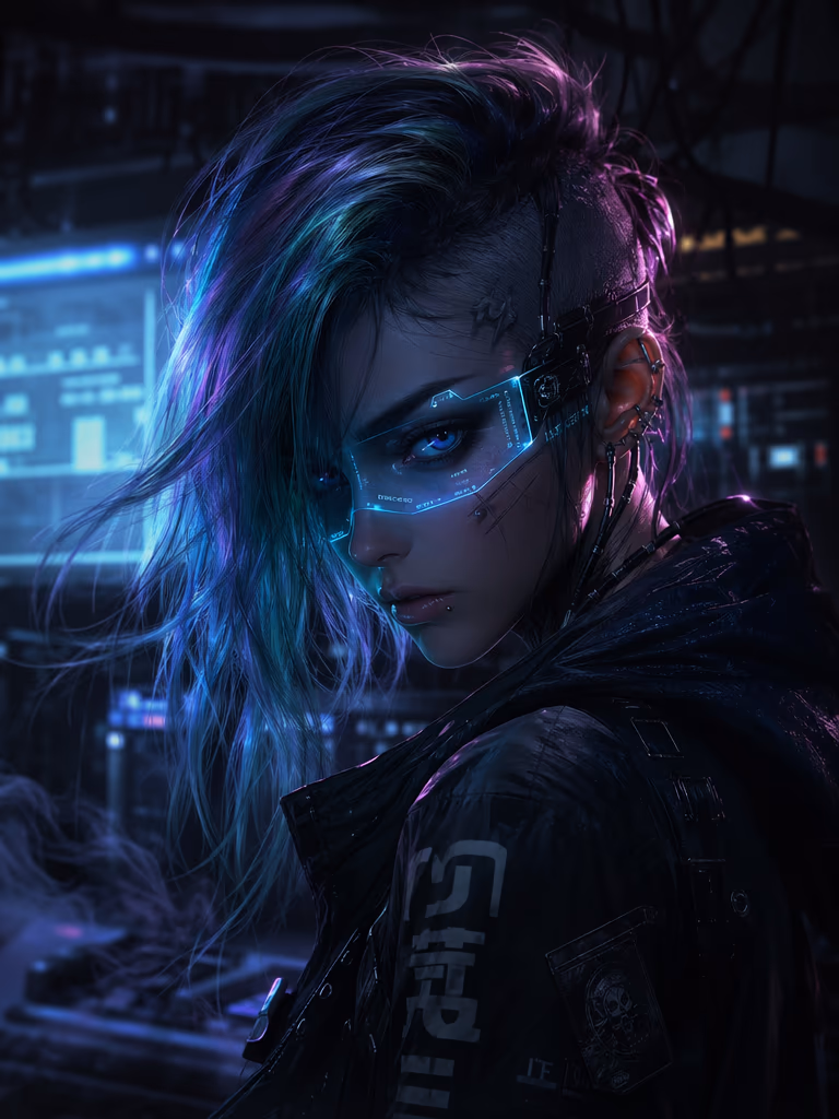 Neon cyber